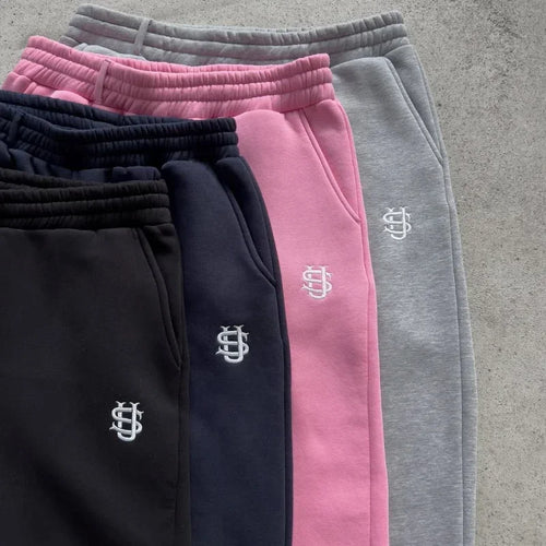 Embroidery Streetwear Men Clothing Fashion Hip Hop Men Pants Sweatpants Loose Casual Y2K Zipper Hip Joggers Men Trousers
